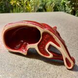 German shepherd dog red vintage