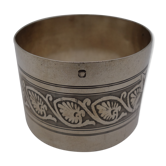 Rond de serviette en argent
