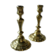 Pair of bronze candlesticks 18th century