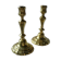 Pair of bronze candlesticks 18th century