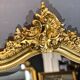 Old mirror gold leaf gilding