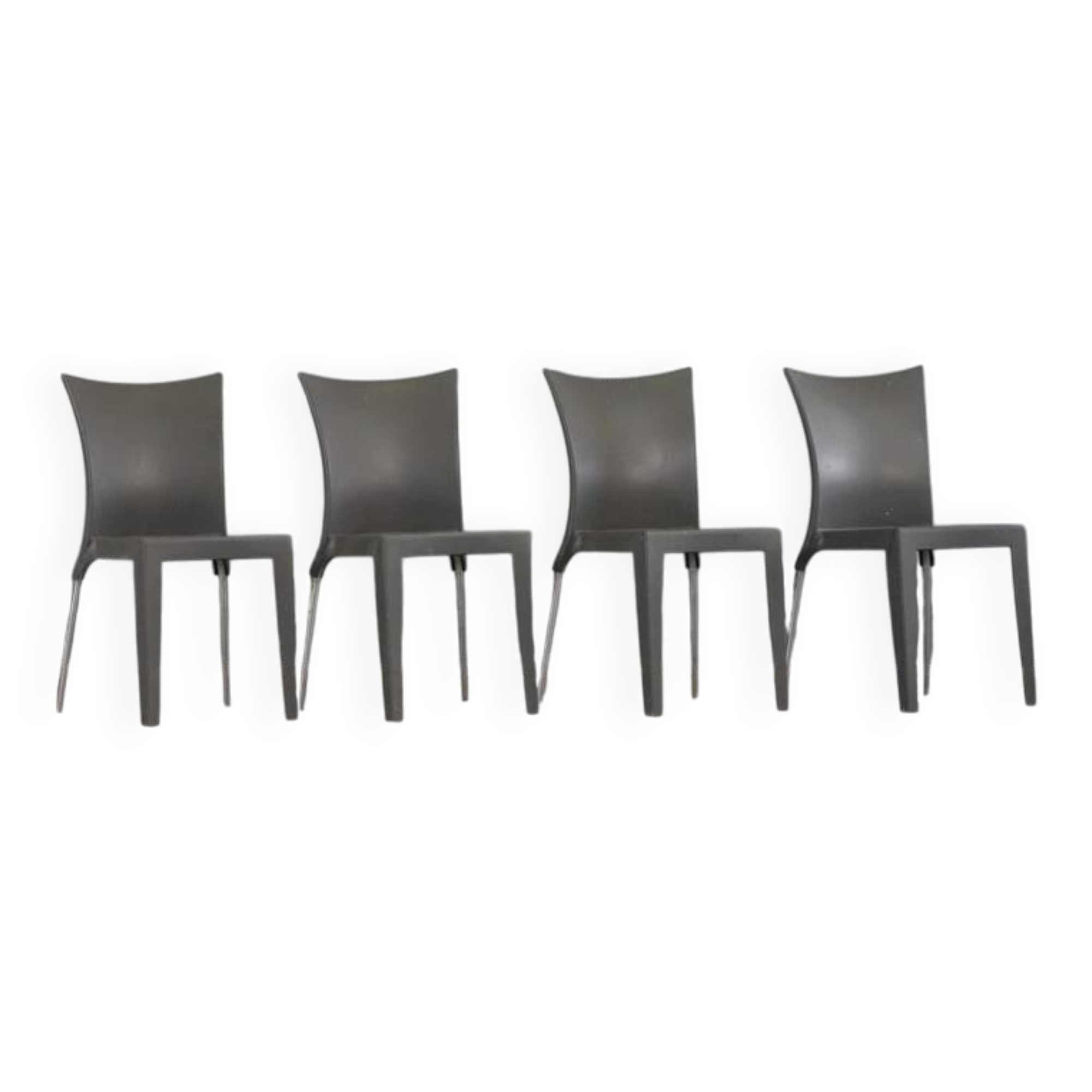 Chaises Arrmet Jo par Robbi Cantarutti et Claudio Biferali, ensemble de 4, Italie années 2000.