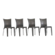 Chaises Arrmet Jo par Robbi Cantarutti et Claudio Biferali, ensemble de 4, Italie années 2000.