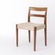 Set of 4 Swedish Mid-Century Modern Chairs by Troeds, Nils Jonsson Design