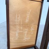 Jacques Hauville bedside table Roche Bobois mahogany