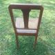 4 Deco chairs cane