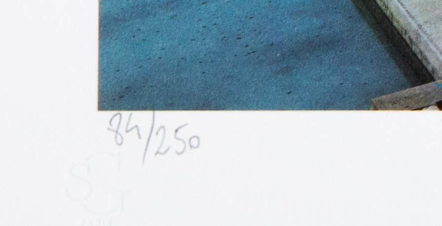 Original lithograph signed by JR: Palais de Tokyo, 2022