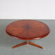 1960s Round wooden coffee table, Netherlands
