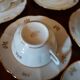 8 Limoges porcelain cups