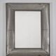 Vintage postmodern metall grid wall mirror