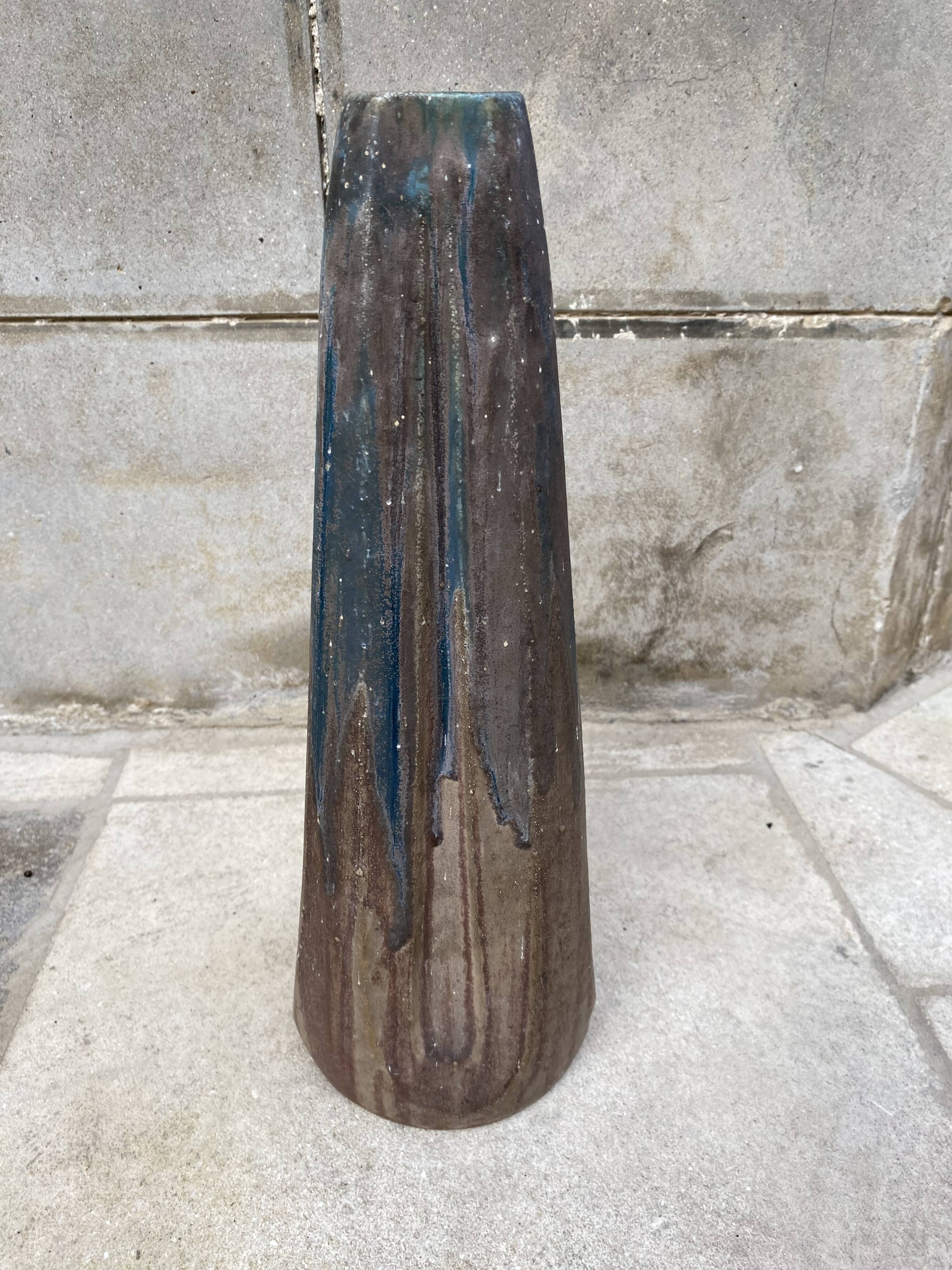 Gilbert Méténier ceramic vase