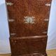 Mid-20th Century Burr Walnut Drinks Cabinet – Art Deco Elegance Meets Queen