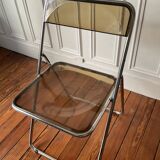 Plexiglass folding chair