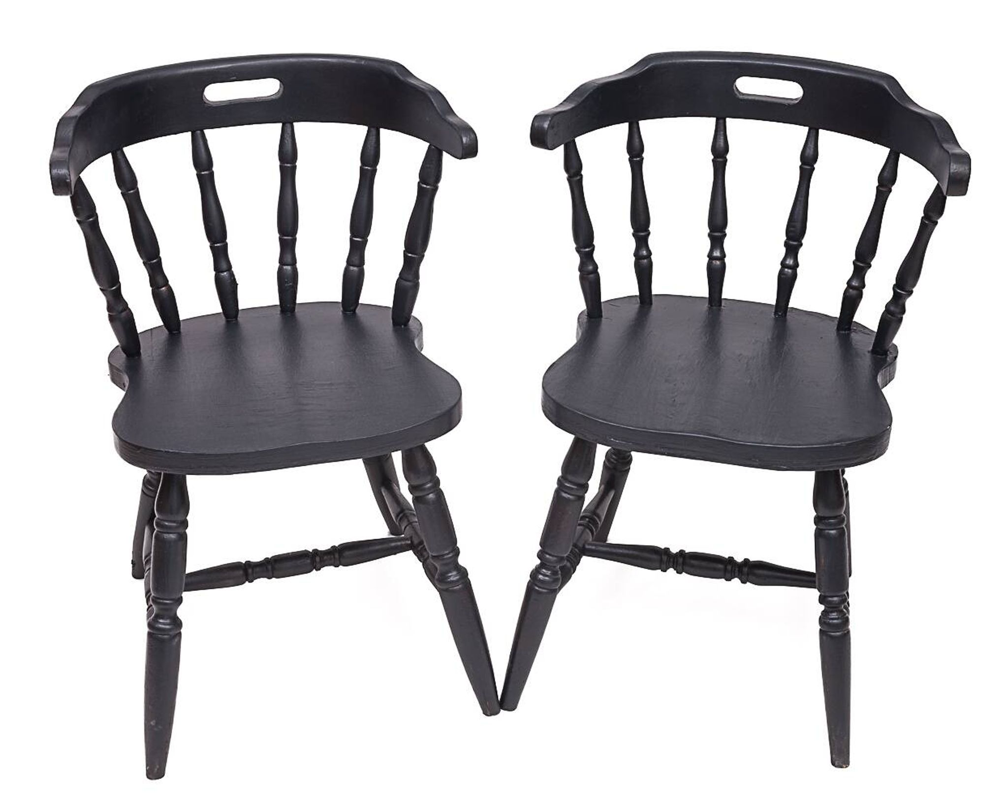 Set of 8 "Cabriolet" bistro chairs