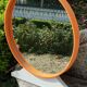 Vintage round mirror 1970s