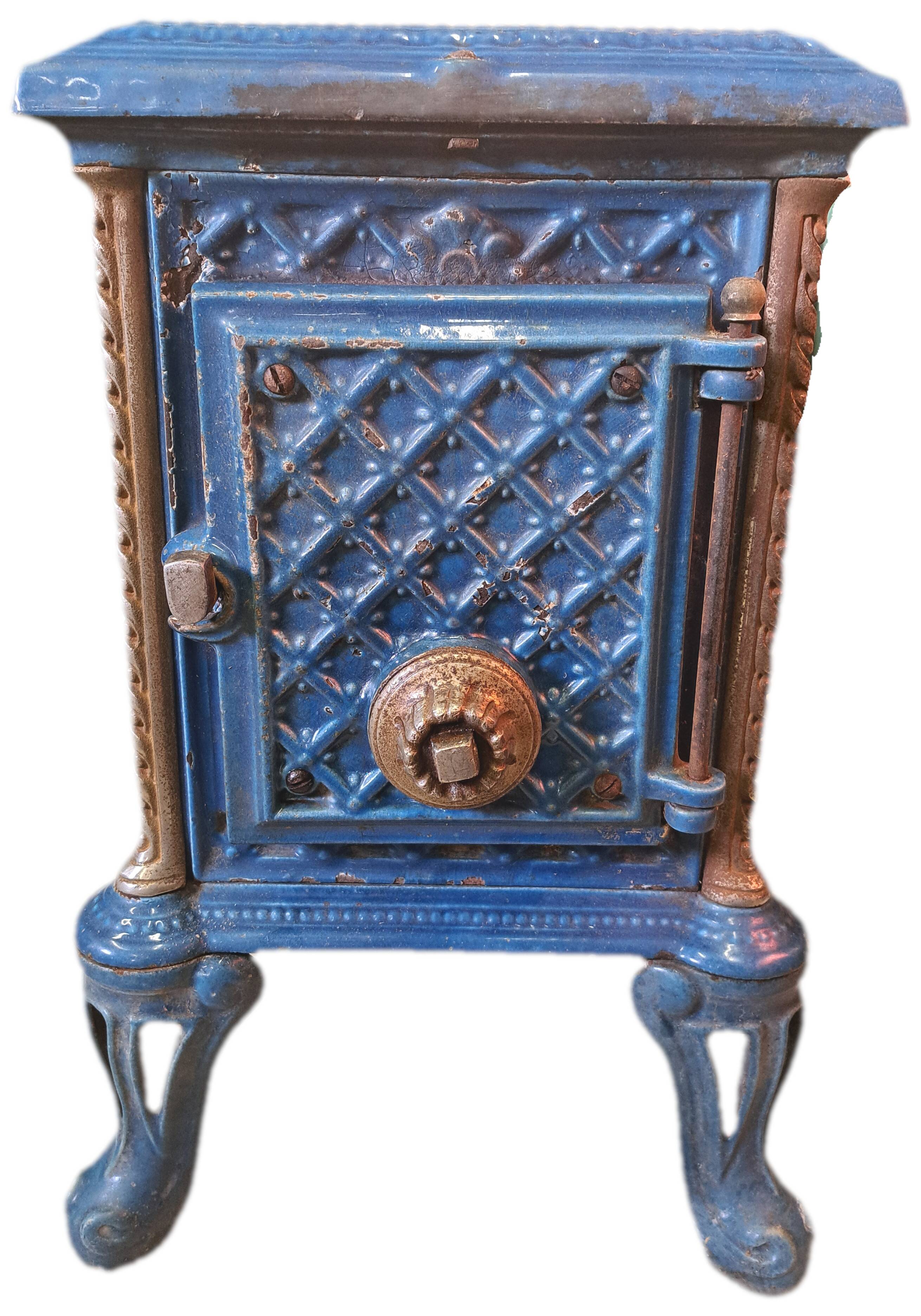 Antique decorative stove Godin Chauffette no. 299, 57x33x51cm