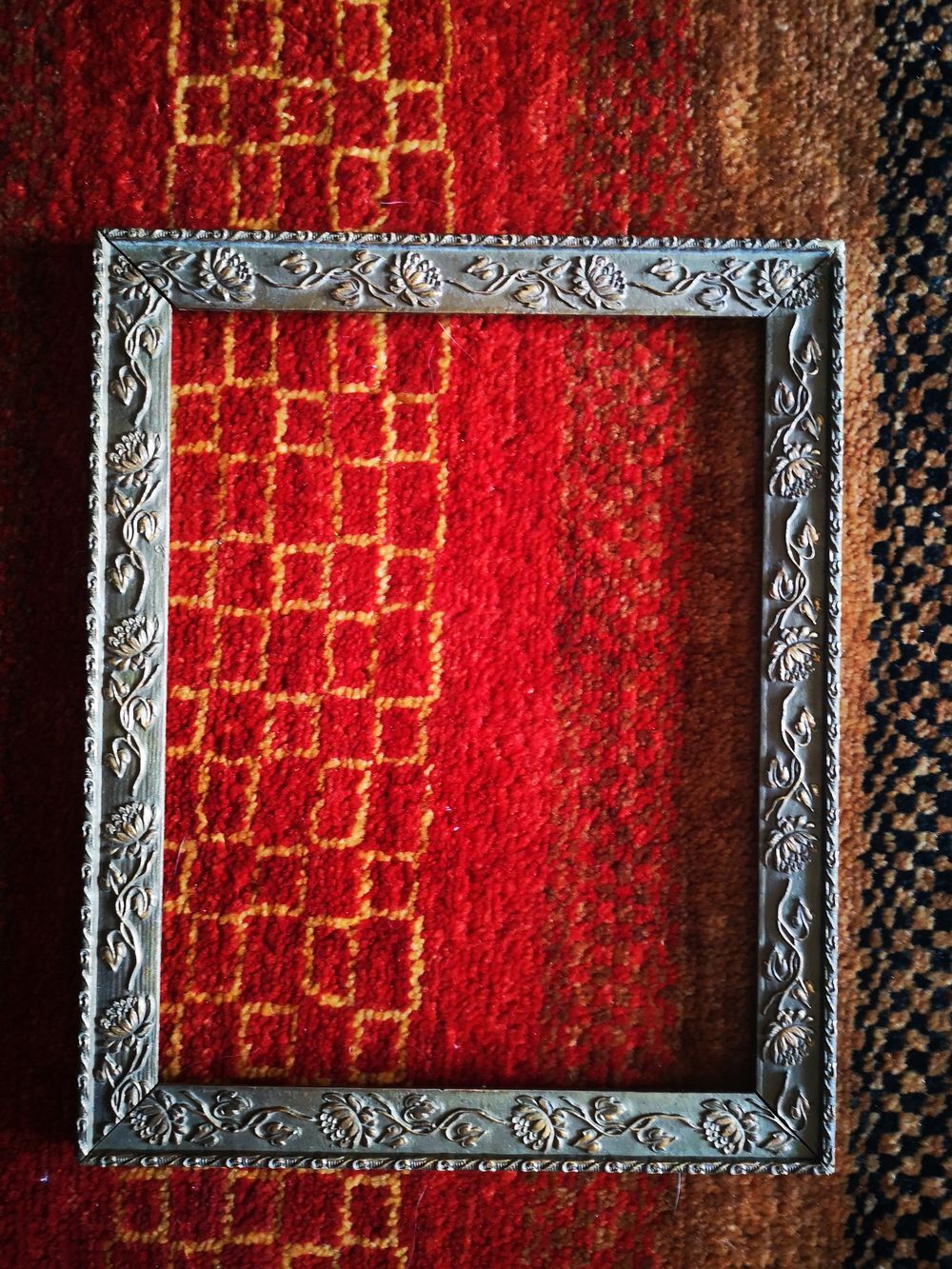 Wooden frame art nouveau work late 19th/early 20th century