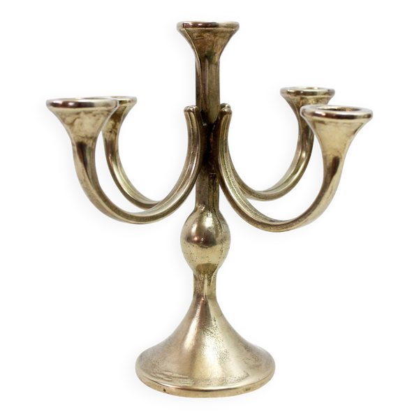 Bougeoir en bronze à 5 feux 1960 — Beyit