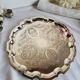 Silver-plated service tray English