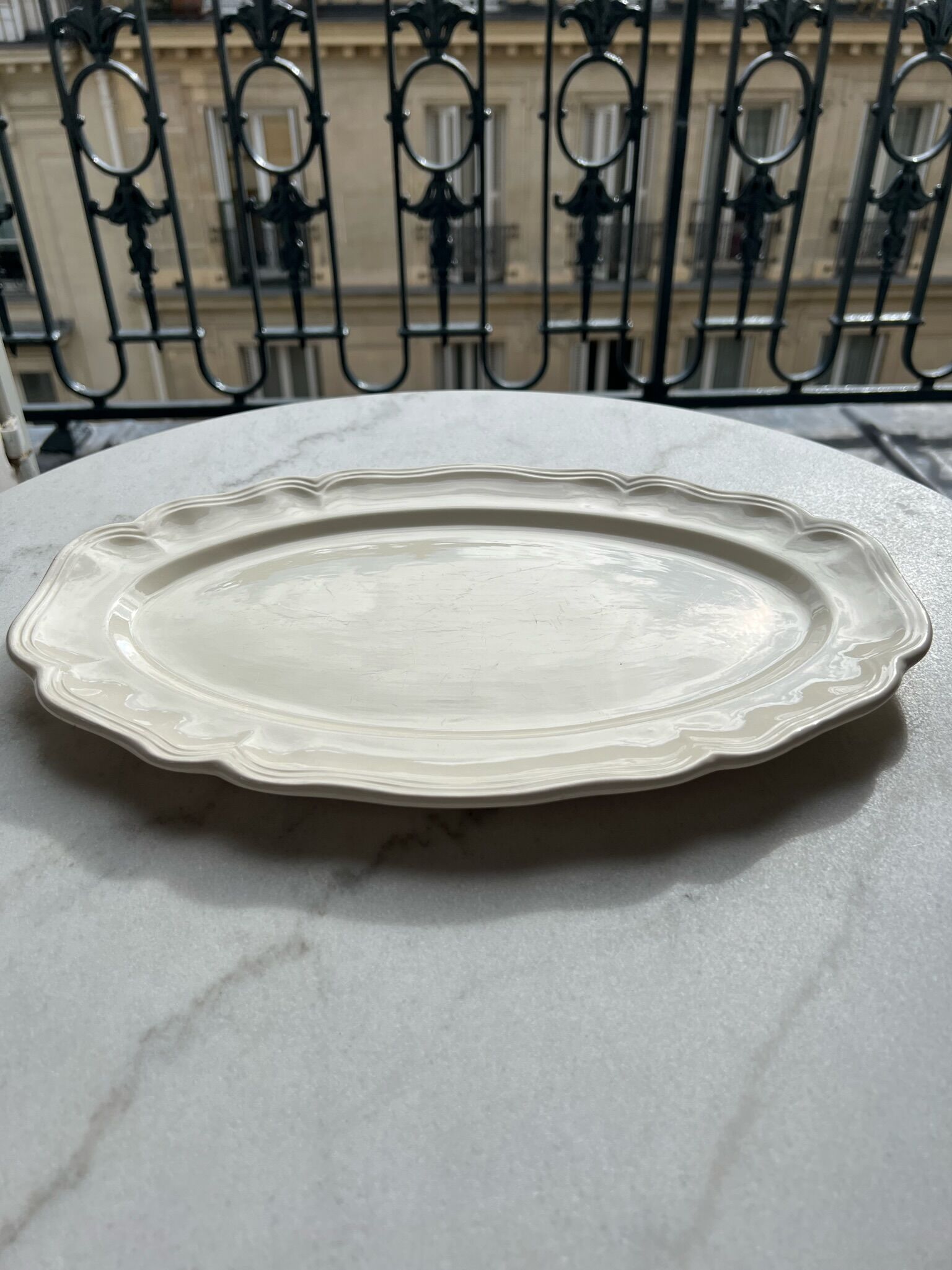 Presentation dish Sarreguemines
