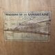 Grey glass-fronted Parisian wardrobe from La Samaritaine 1960