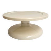 Table basse italienne vintage ronde, années 1960