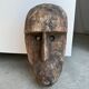 Large Timor mask in patinated wood H:50cm (1)