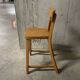 Wooden children's high chair
