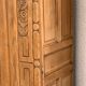 Armoire parisienne art déco chêne massif brut