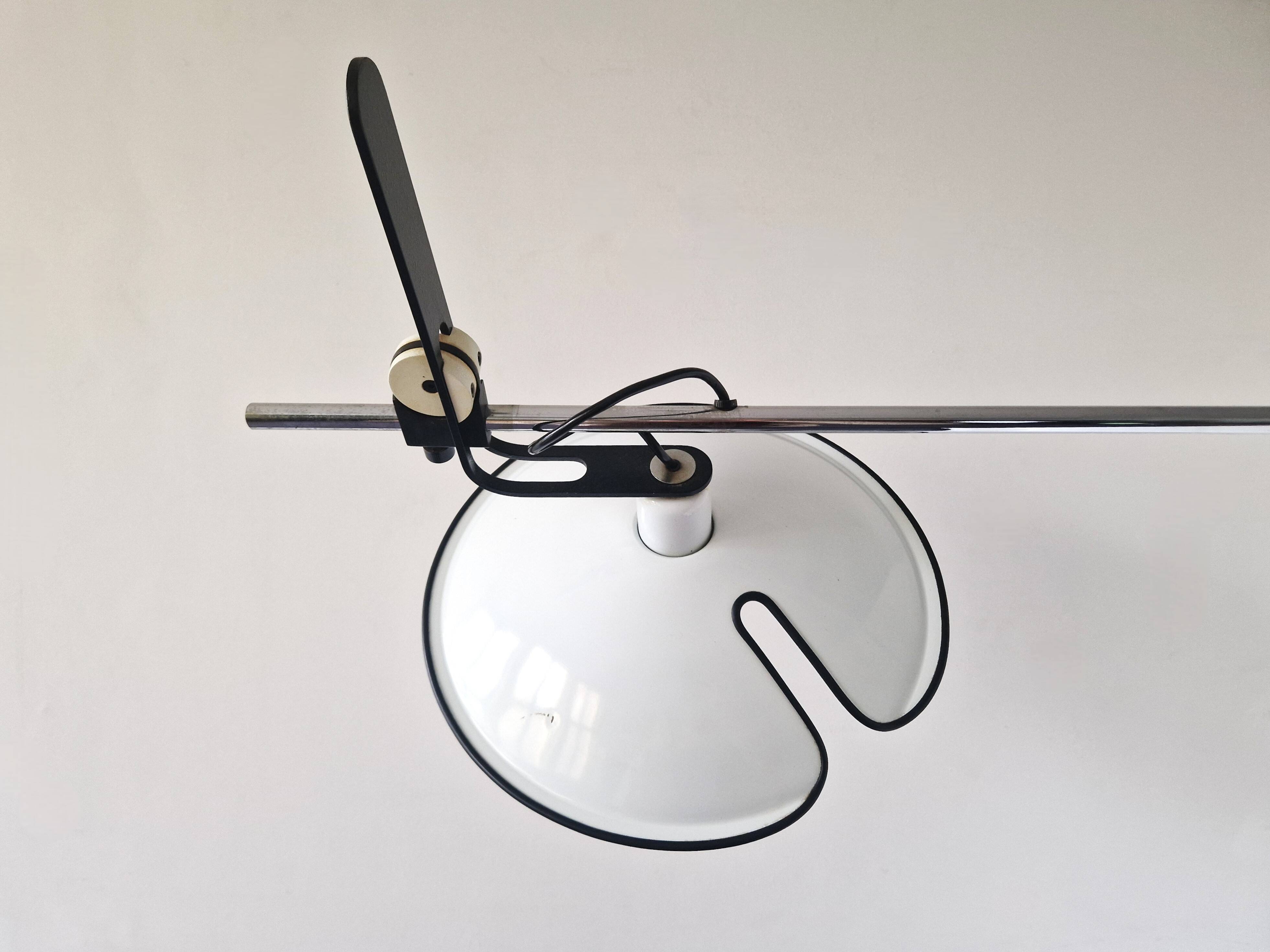Rare adjustable wall lamp by Lella Montecroci & Marco De Carli for Arrelam, Italy 1970's