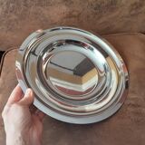 Shallow metal dish