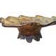 Royo Cortes, enameled glass cup with medieval decoration circa 1900