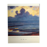 Affiche originale d'après Piet Mondrian By the sea Yale University, 1988