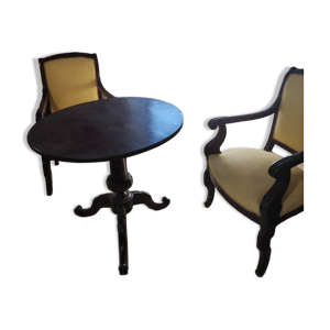 Table d appoint ancienne - plateau