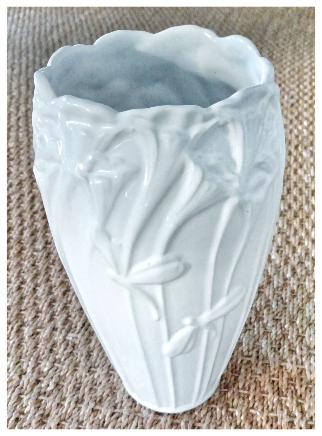 Art Nouveau style ceramic vase