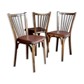 Set 3 chairs Baumann N°53 years 60/70