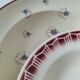 4 antique deep plates Céranord St Amand and Grand Dépôt E. Bourgeois
