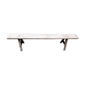 Oak farm bench