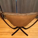 Falcon armchair designed by Sigurd Ressell, Vatne Möbler, Norway, 1970s