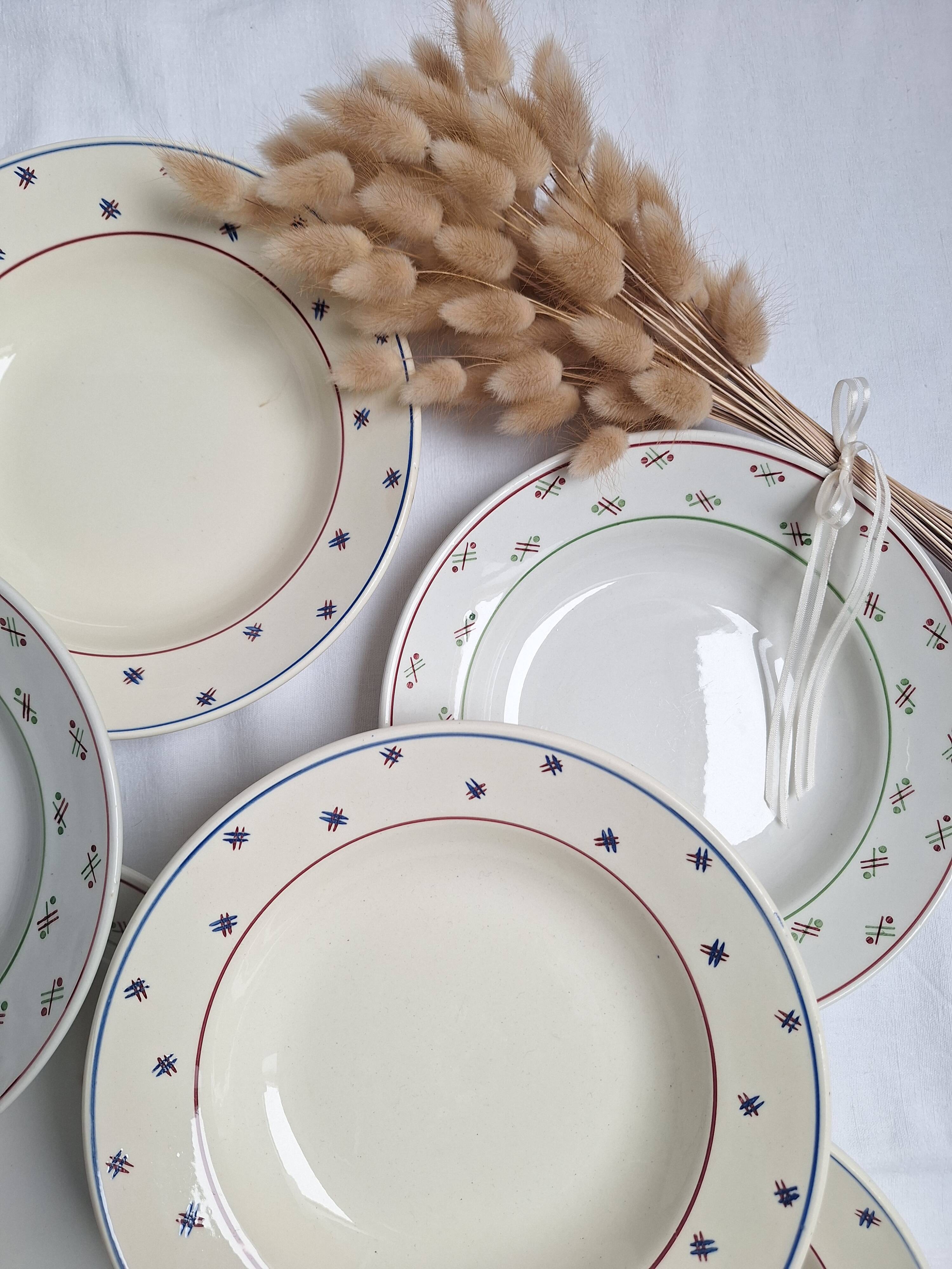 Lunéville soup plates 1910-1950