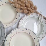 Lunéville soup plates 1910-1950