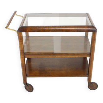 1930s Art Deco Serving Bar/Cart, Czechoslovakia