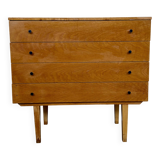 vintage oak chest of drawers
