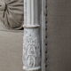 Daybed - Louis XVI style bench, reupholstered in linen