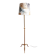 Lampadaire métal doré style Louis XV