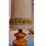 Lampe orange vintage année 70