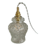 Walking lamp or pendant lamp with vintage tulip