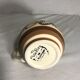 Old Quimper ceramic beige vintage ceramic jug