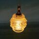 Vintage Scandinavian glass pendant, bubble glass pendant.