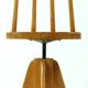 Midcentury Piano Swivel Stool With Backrest, Czechoslovakia 1960s
